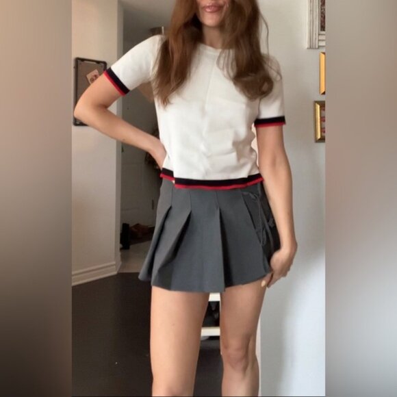 White short sleeves top - Picture 4 of 9